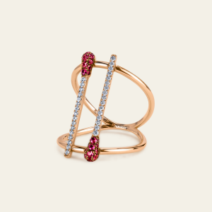 Match Ruby Diamond Ring – product view