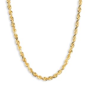 3mm Rope Chain Necklace