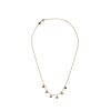 WHITE GOLD SOLITAIRE EMERALD CUT NECKLACE – product view