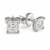 Mini Round Stud Earrings – product view