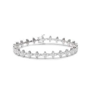 Diamond Cross Bracelet
