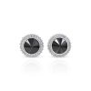 Diamond hoop earrings – product view