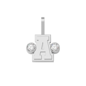 SÃ¿lver BabÃ¿ Umlaut Initial Pendant