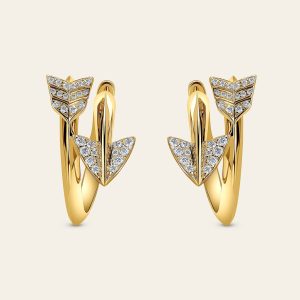 Super Arrow Diamond Earrings