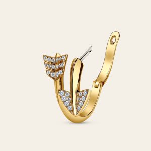 Super Arrow Diamond Earrings – product view