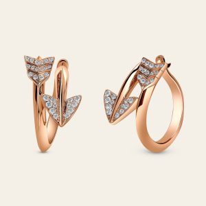 Super Arrow Diamond Earrings – product view