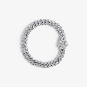 Diamond Cuban Bracelet, Mini