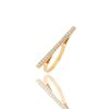 Micro Elle Diamond Bar Ring – product view