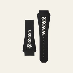 Black Epic X Chrono 47mm Honeycomb Strap - S