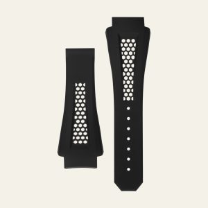 Black Epic X Chrono 47mm Honeycomb Strap - XL