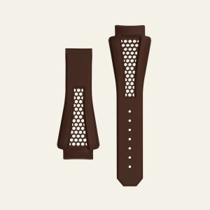 Brown Epic X Chrono 47mm Honeycomb Strap - M