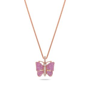 Micro Butterfly Piece (Special Rose, Fully Iced)