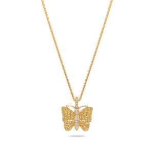 Micro Butterfly Piece (Special Yellow, Fully Iced)