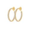 Nano Huggy Hoop Earrings (14mm) – product view