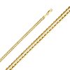 2.7mm Regular Concave Cuban Chain – 7 Inches / 17.78 CM – product view