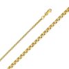 5mm Silky Hallow Rope Chain – 5 mm / 18 Inches / 45.72 CM – product view