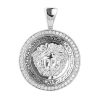 14KY 3.00CTW DIAMOND 1 OZ AMERICAN EAGLE PENDANT – – product view