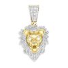 10KR 6.75CTW DIAMOND DRIPPING STAR PENDANT – product view