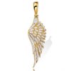 10KY 0.85CTW DIAMOND MONEY BAG PENDANT – product view