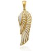 10KY 3.60CTW DIAMOND AND GOLD QUARTZ STAR PENDANT – product view