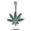14KY 0.90CTW DIAMOND ST. JUDE PENDANT – product view