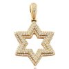 10KY 2.85CTW DIAMOND CROWN GREEN PENDANT – product view