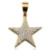 10KW+R 2.10CTW DIAMOND JESUS HEAD PENDANT – product view