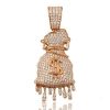 10KY 0.35CTW DIAMOND KEY PENDANT – product view