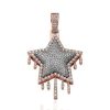 14KR 0.30CTW DIAMOND NAILS CROSS PENDANT – product view