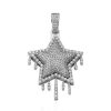10KY 1.35CTW DIAMOND DRIPPING UMBRELLA PENDANT – product view