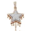 10KY 0.65CTW ILLUSION SET DIAMOND KEY PENDANT – product view