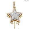10KY 2.20CTW DIAMOND LIGHTNING BOLT PENDANT – product view