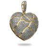 10KY 2.85CTW DIAMOND ‘EXPLOSION’ EMOJI PENDANT – product view