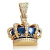 10KY 2.85CTW DIAMOND CROWN PENDANT – product view