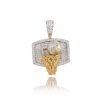 The Bezel Umlaut Earrings – product view