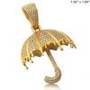 10KW 6.75CTW DIAMOND DRIPPING STAR PENDANT – product view