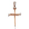 10KR 6.75CTW DIAMOND DRIPPING STAR PENDANT – product view