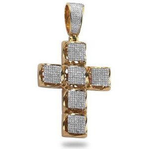 10KY 1.00CTW MICROPAVE DIAMOND 4-PRONG SQUARE