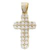 14KY 1.25CTW DIAMOND MIAMI CUBAN JESUS PENDANT – product view