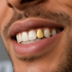 Classic Solid Gold Grillz (per tooth)