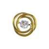 10KY 1.65CTW DIAMOND KING BUDDHA JADE PENDANT – product view