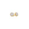 Micro Fortuna Diamond Cluster Earrings – product view
