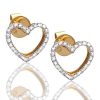 10KW 0.25CTW DIAMOND STAR EARRING – product view