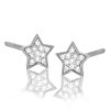 10KW 0.25CTW DIAMOND STAR EARRING – product view