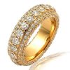 14KW 1.00CTW DIAMOND 3-STONE RING – 5 – product view