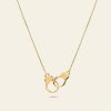 Love Lockdown Interlocking Diamond Necklace – product view