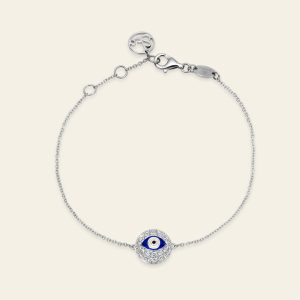 Evil Eye Diamond Bracelet – product view