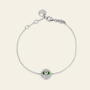 Evil Eye Diamond Bracelet – product view