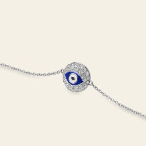 Evil Eye Diamond Bracelet – product view