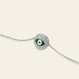 Evil Eye Diamond Bracelet – product view
